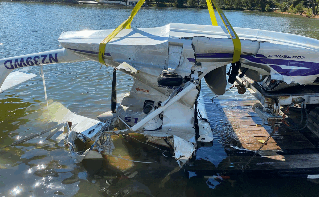 Scoda Super Petrel LS N239WD Wire-Strike Crash