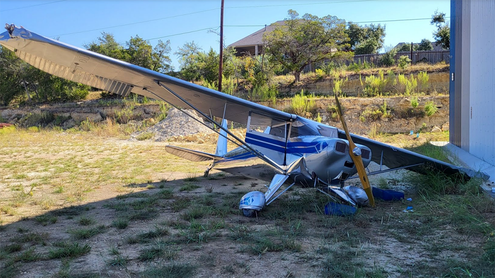 Vintage Luscombe 8A N71804 Crash