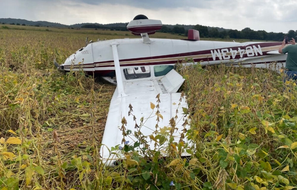 Cessna 182P N8443M Emergency Landing