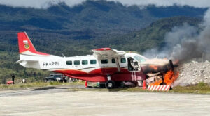 Cessna 208B Grand Caravan EX PK-PPI overrun
