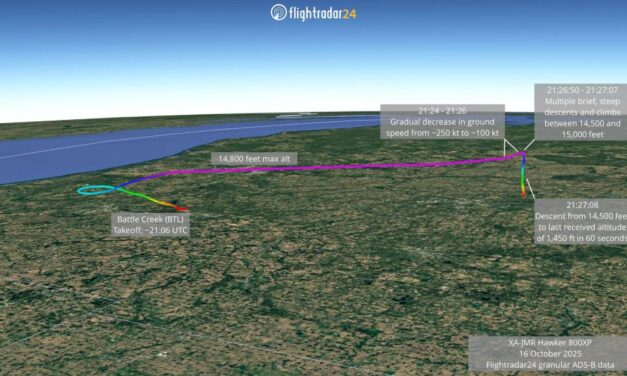 Three Killed in Michigan Jet Crash Hawker 800