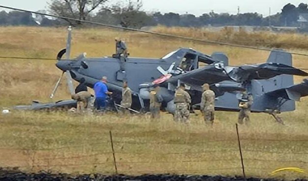 Air Force Skyraider II Accident Near Oklahoma City